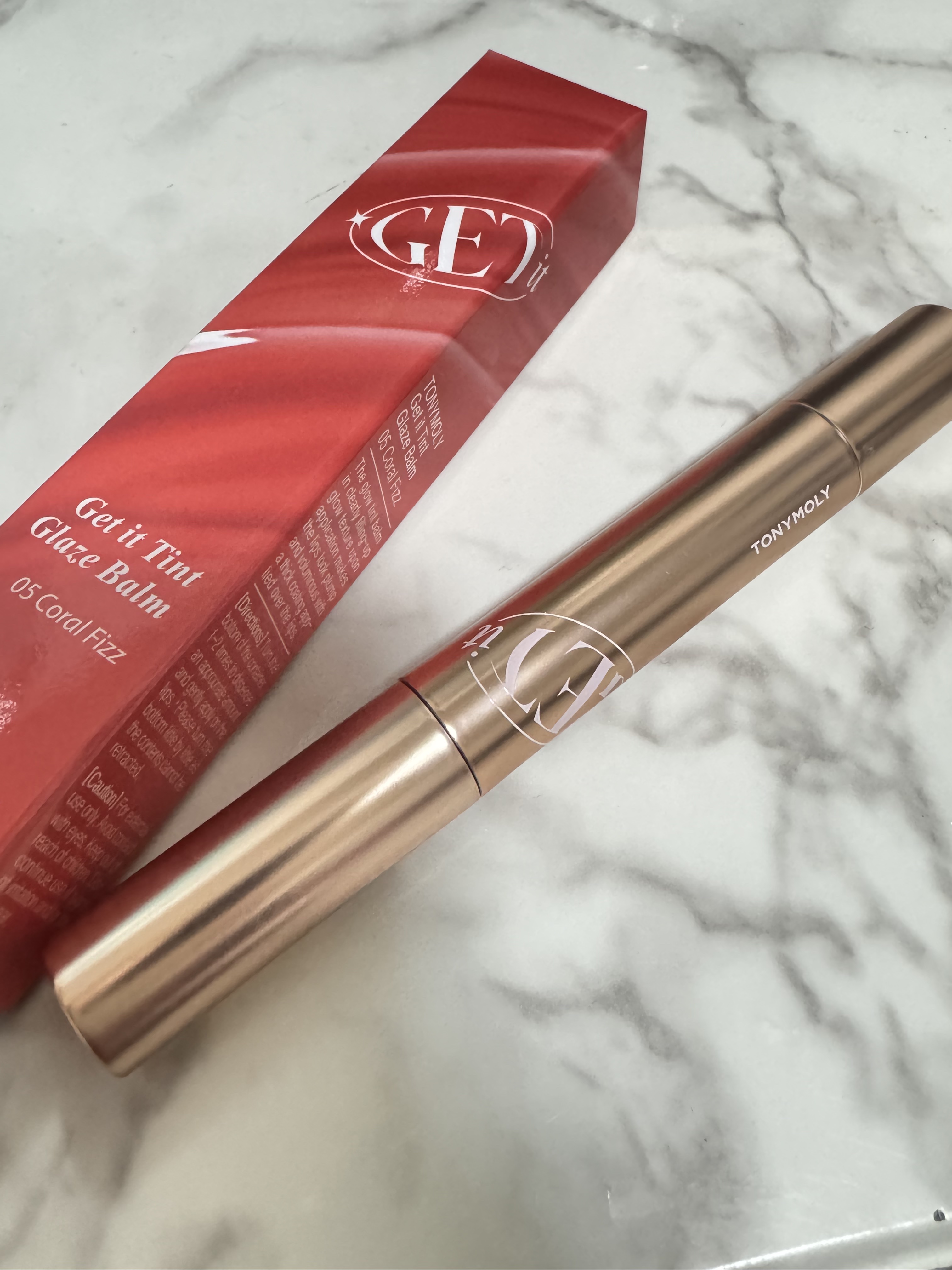 ゲットイットティントグレーズバーム/TONYMOLY/リップティントを使ったクチコミ（2枚目）