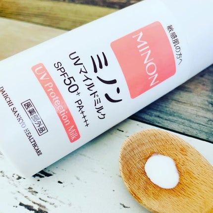 ミノンUVマイルドミルク/ミノン/日焼け止めミルクを使ったクチコミ(1枚目)