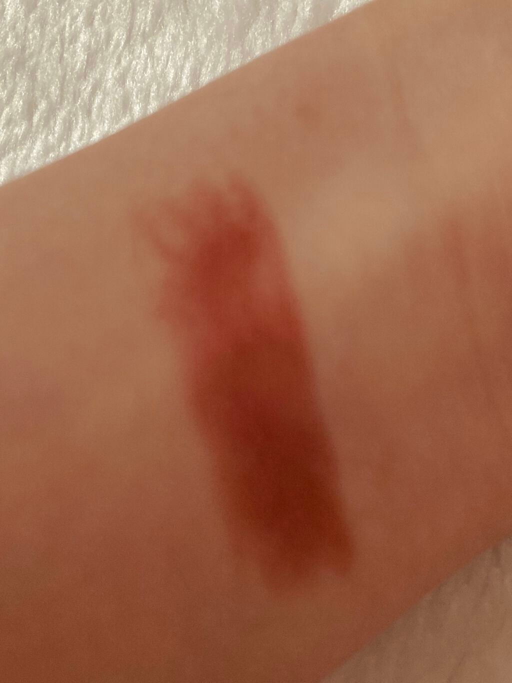 メルティールミナスルージュ(ティントタイプ)/キャンメイク/リップティントを使ったクチコミ(3枚目)