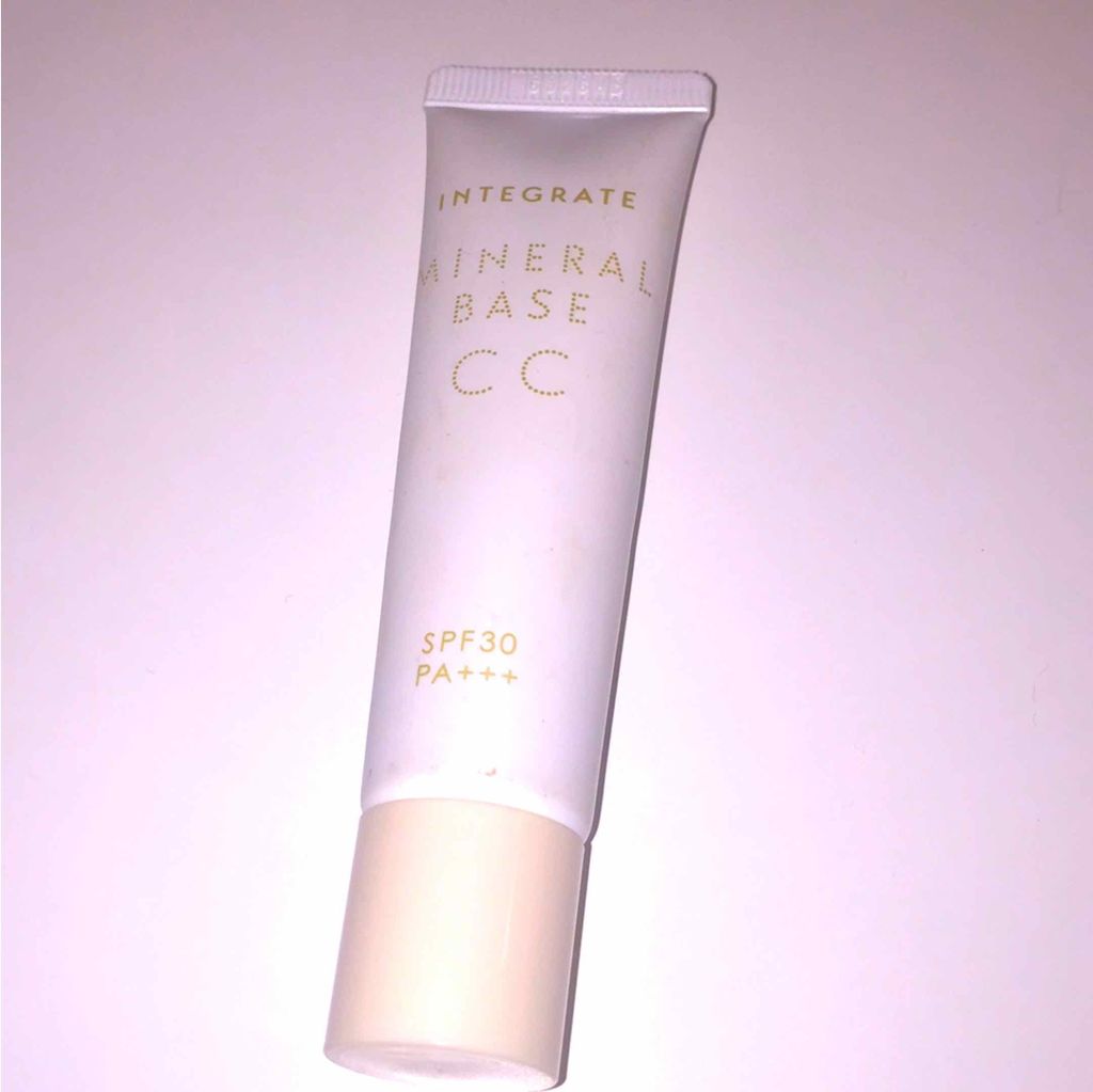 ミネラルベース CC/インテグレート/CCクリームを使ったクチコミ(1枚目)