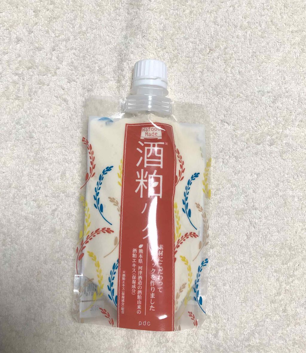 ワフードメイド　酒粕パック/pdc/洗い流すパック・マスクを使ったクチコミ（1枚目）