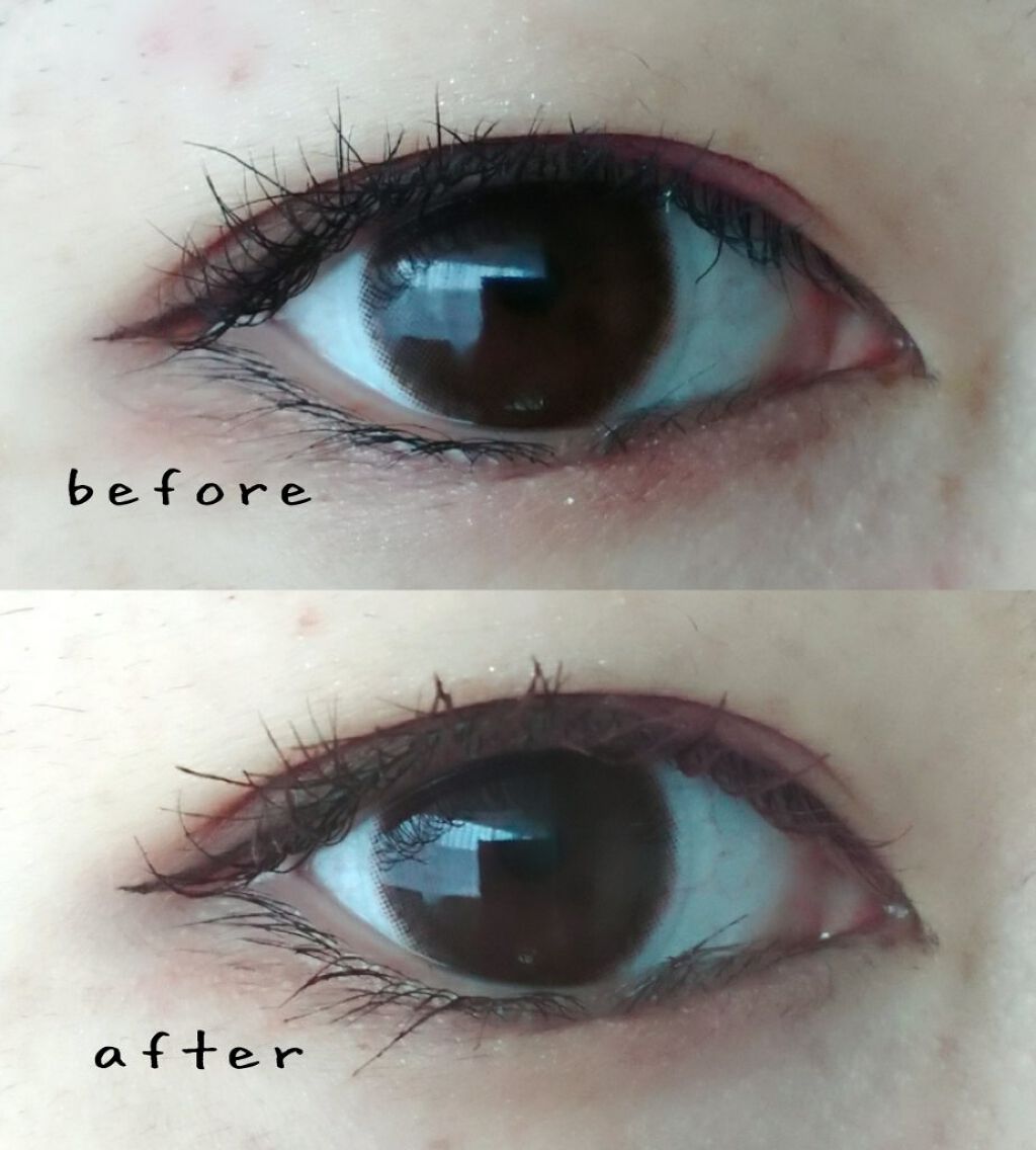 パーフェクトエクステンション マスカラ for カール/D-UP/マスカラを使ったクチコミ(2枚目)