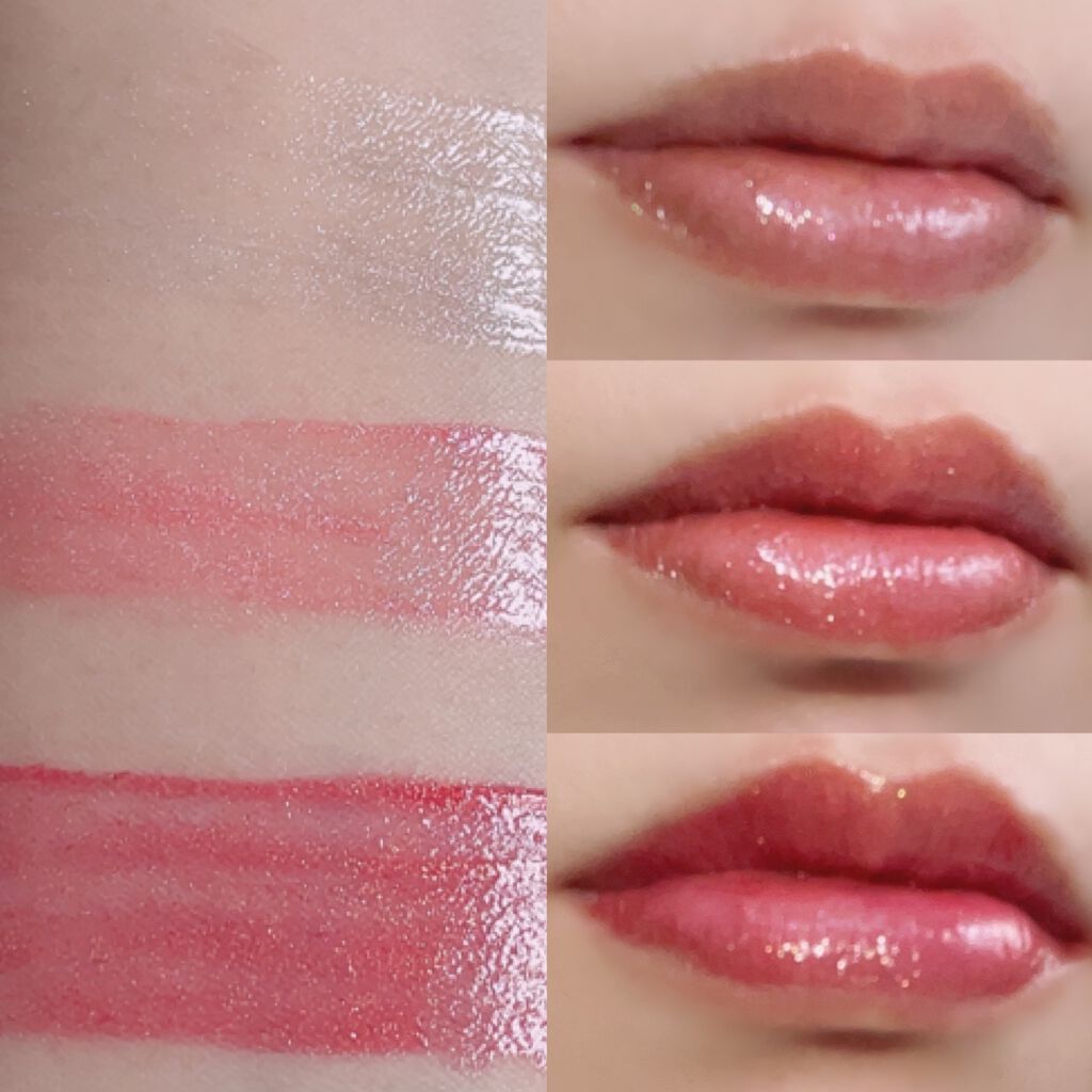 コンフォート リップオイル シマー/CLARINS/リップグロスを使ったクチコミ(3枚目)