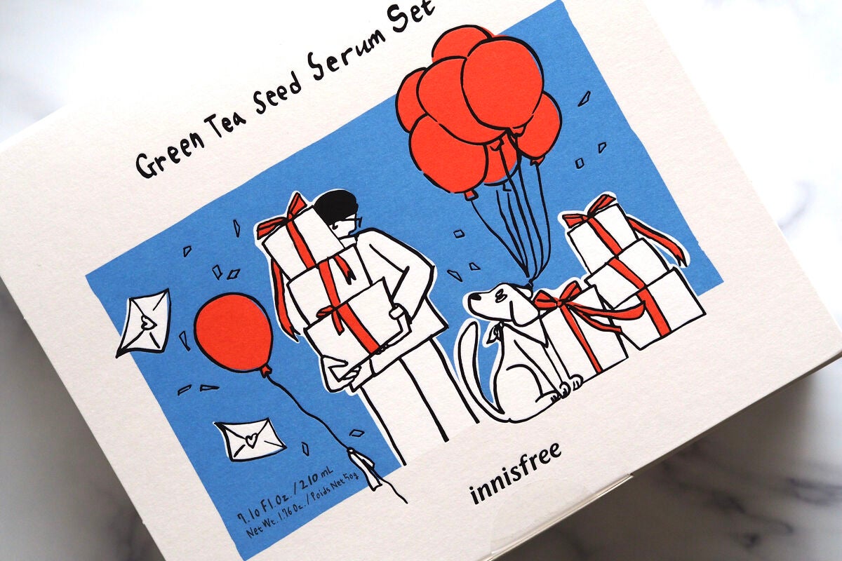 グリーンティーシード セラム N/innisfree/美容液を使ったクチコミ(2枚目)