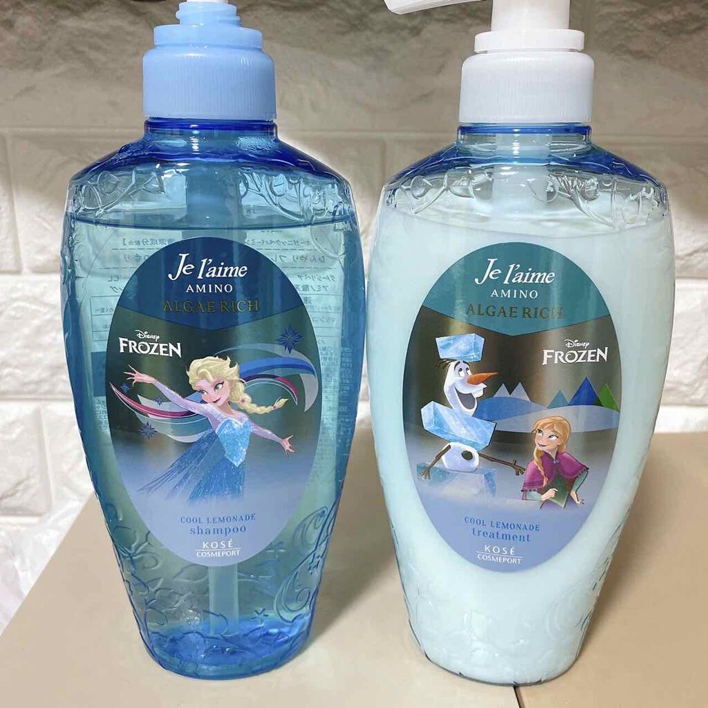 ジュレーム アミノ ダメージリペア シャンプー ＆トリートメント ペアセット (クールミント)/Je l'aime/シャンプー・コンディショナーを使ったクチコミ（2枚目）