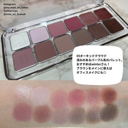 プロ アイ パレット エアー/CLIO/アイシャドウパレットを使ったクチコミ(5枚目)