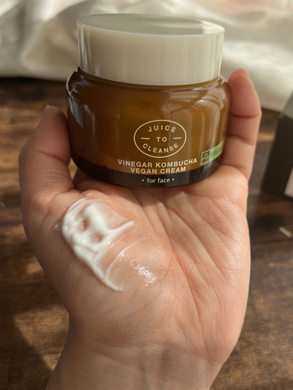 ビネガー コンブチャヴィーガン クリーム/JUICE TO CLEANSE/フェイスクリームを使ったクチコミ（1枚目）
