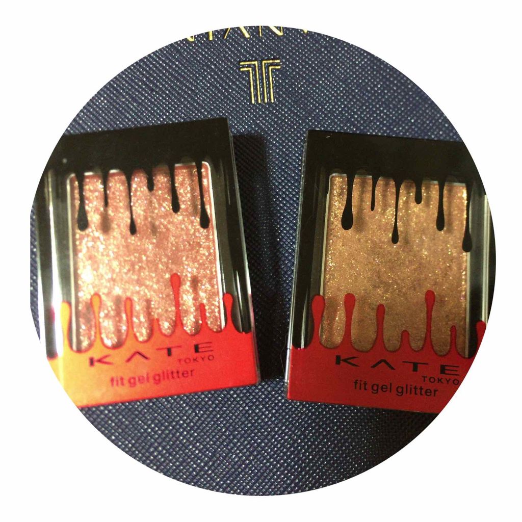 フィットジェルグリッター/KATE/ジェル・クリームアイシャドウを使ったクチコミ(1枚目)