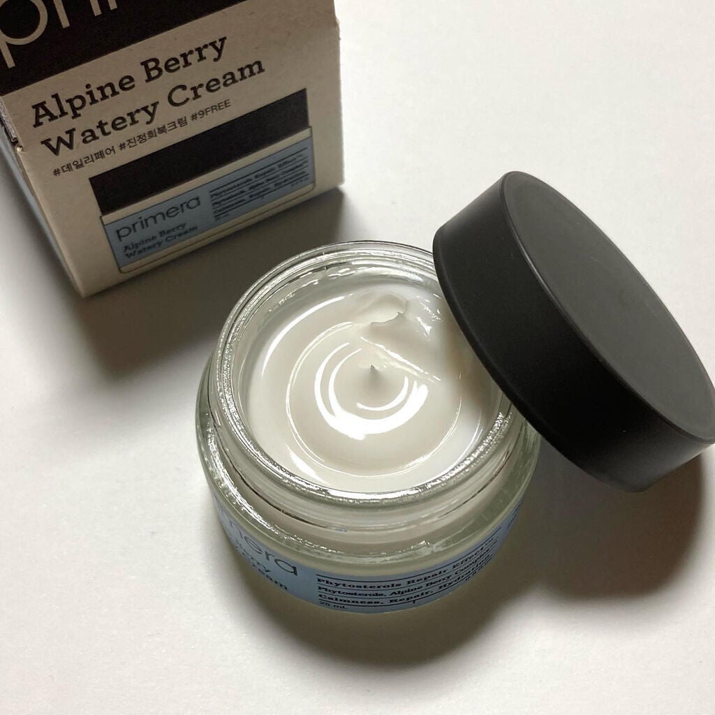 アルパインベリーウォータークリーム 50ml/primera/フェイスクリームを使ったクチコミ(2枚目)