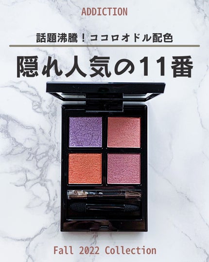 アディクション ザ アイシャドウ パレット/ADDICTION/アイシャドウパレットを使ったクチコミ(1枚目)