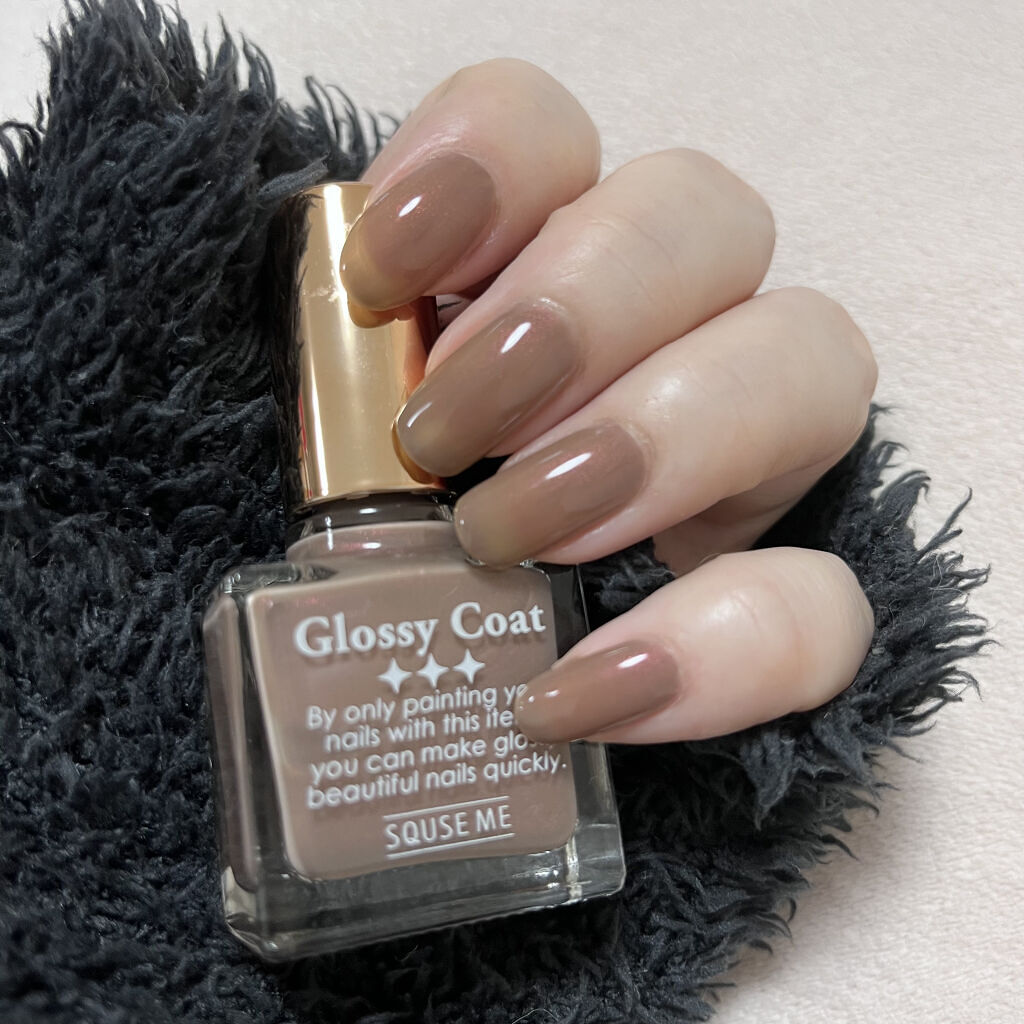 グロッシーコート/スキューズミー/オールインワンネイルを使ったクチコミ（1枚目）