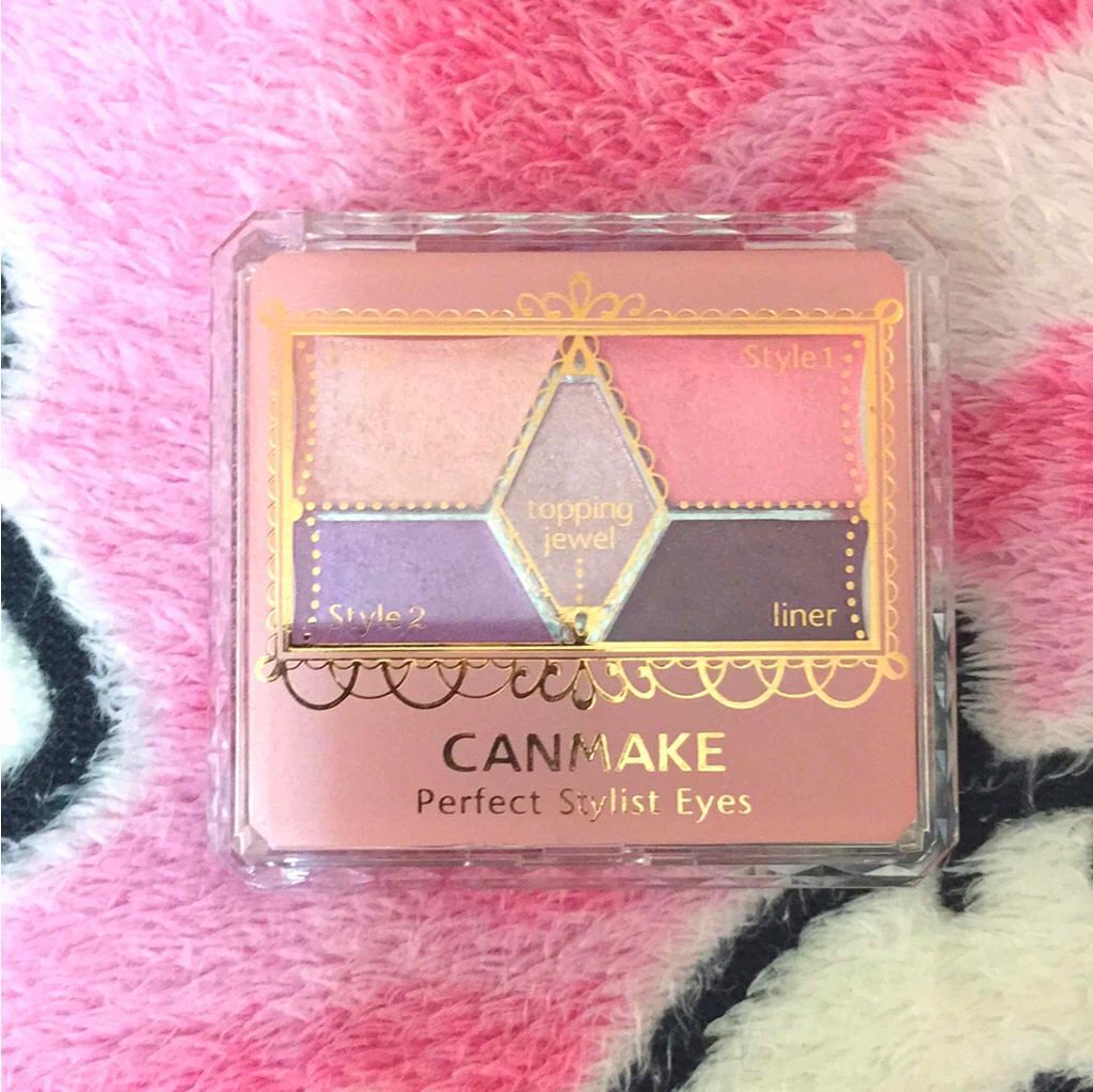 【旧品】パーフェクトスタイリストアイズ/キャンメイク/アイシャドウパレットを使ったクチコミ(1枚目)