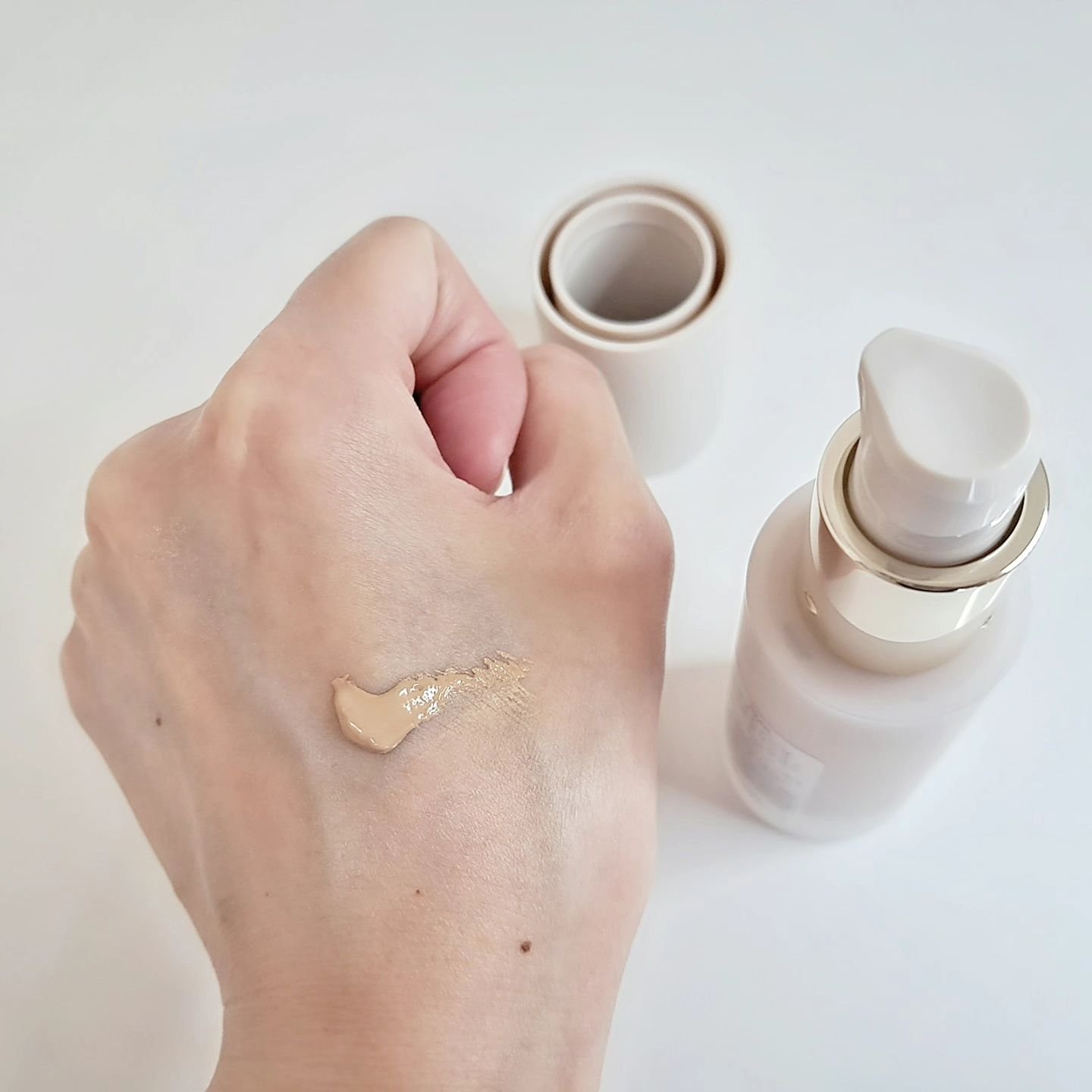 RMK ラスティング ジェルクリーミィファンデーション/RMK/クリーム・エマルジョンファンデーションを使ったクチコミ（3枚目）