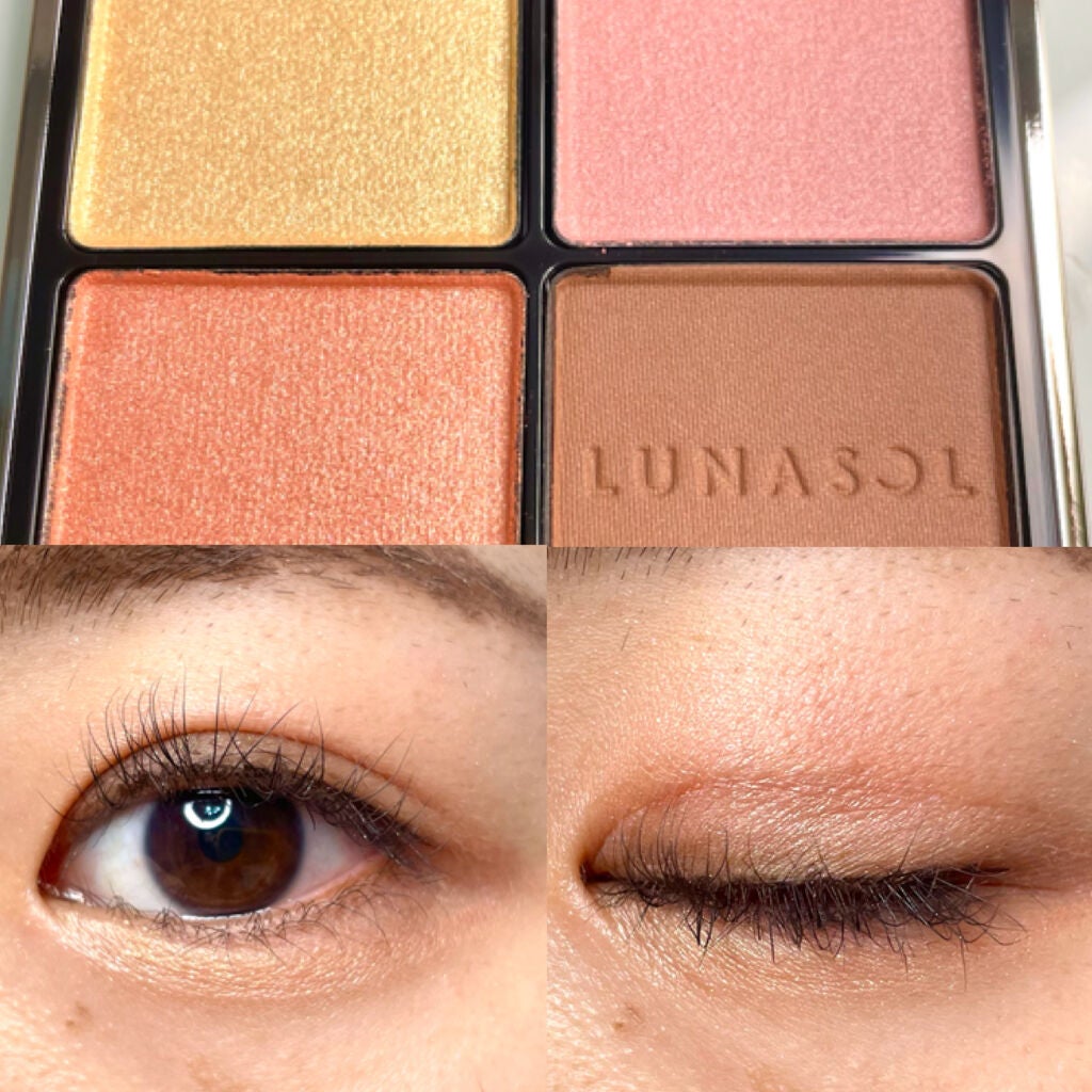 アイカラーレーション/LUNASOL/アイシャドウパレットを使ったクチコミ(2枚目)