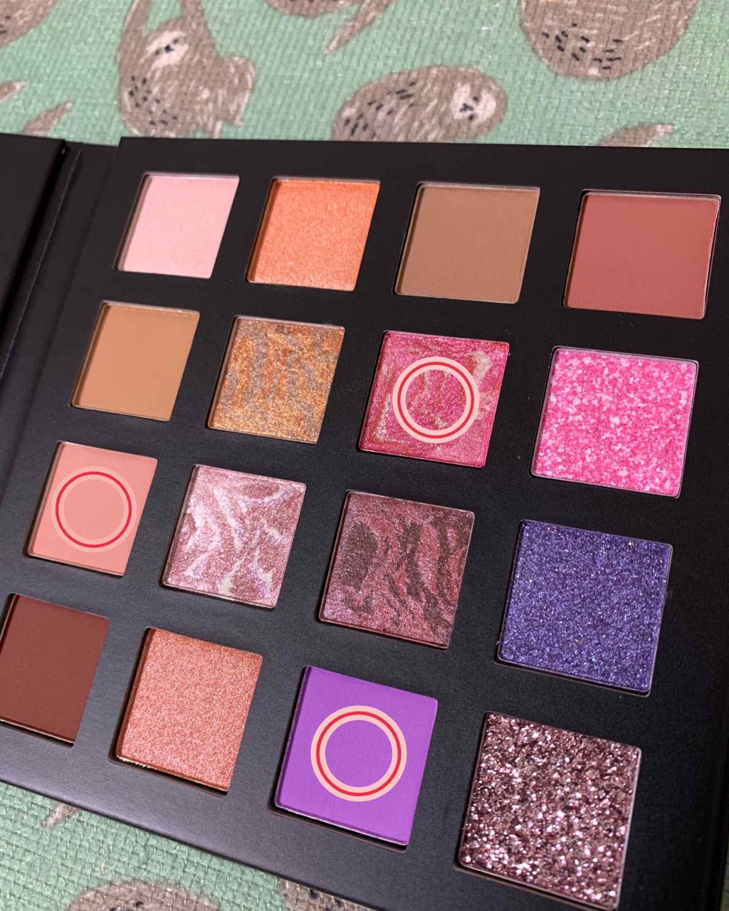 エクスプローラ12色 動物アイシャドウパレット/PERFECT DIARY/アイシャドウパレットを使ったクチコミ(1枚目)