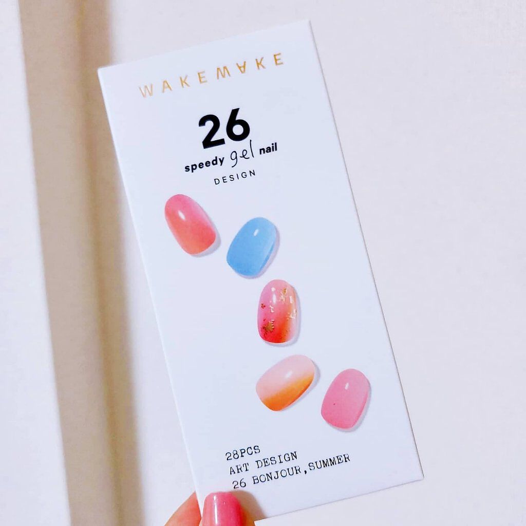 スピーディージェルネイル/wakemake/マニキュアを使ったクチコミ（1枚目）