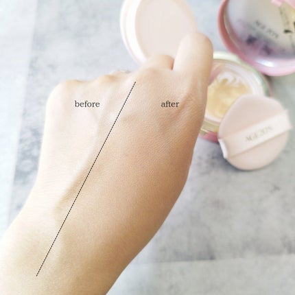 ヴェールヌーディ エッセンスパクトグロウ/AGE20’s/クリーム・エマルジョンファンデーションを使ったクチコミ(4枚目)