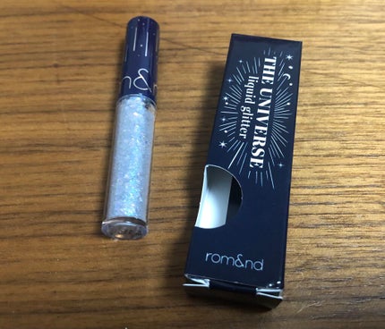 リキッド グリッター シャドウ/rom&nd/グリッターを使ったクチコミ(9枚目)