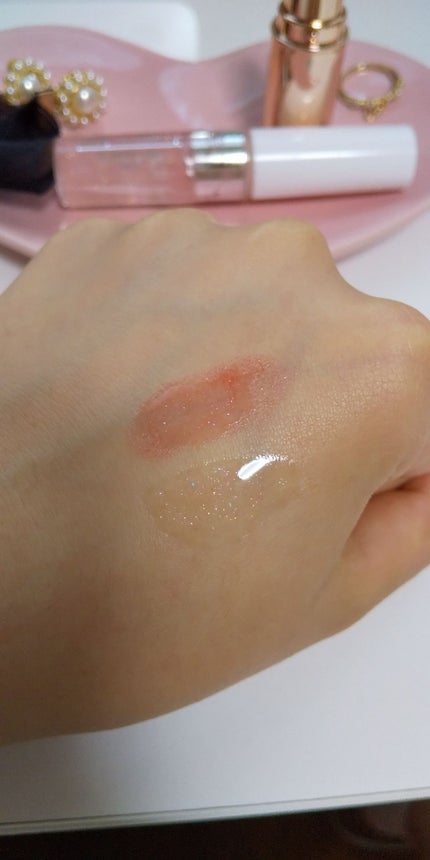 フルーティーピュアオイルリップ/キャンメイク/リップグロスを使ったクチコミ(2枚目)