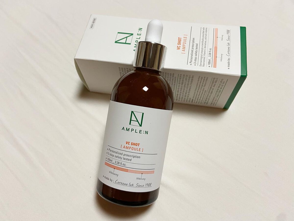 ビタミンCショット(VCショット)美容液/AMPLE:N/美容液を使ったクチコミ(1枚目)