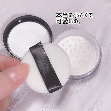 UR GLAM　LOOSE POWDER ホワイト<マット>/U R GLAM/ルースパウダーを使ったクチコミ（2枚目）