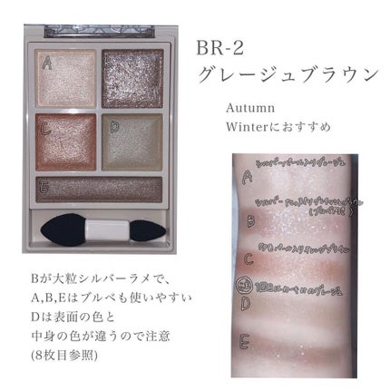 パノラマデザイン アイパレット/Visée/アイシャドウパレットを使ったクチコミ(4枚目)