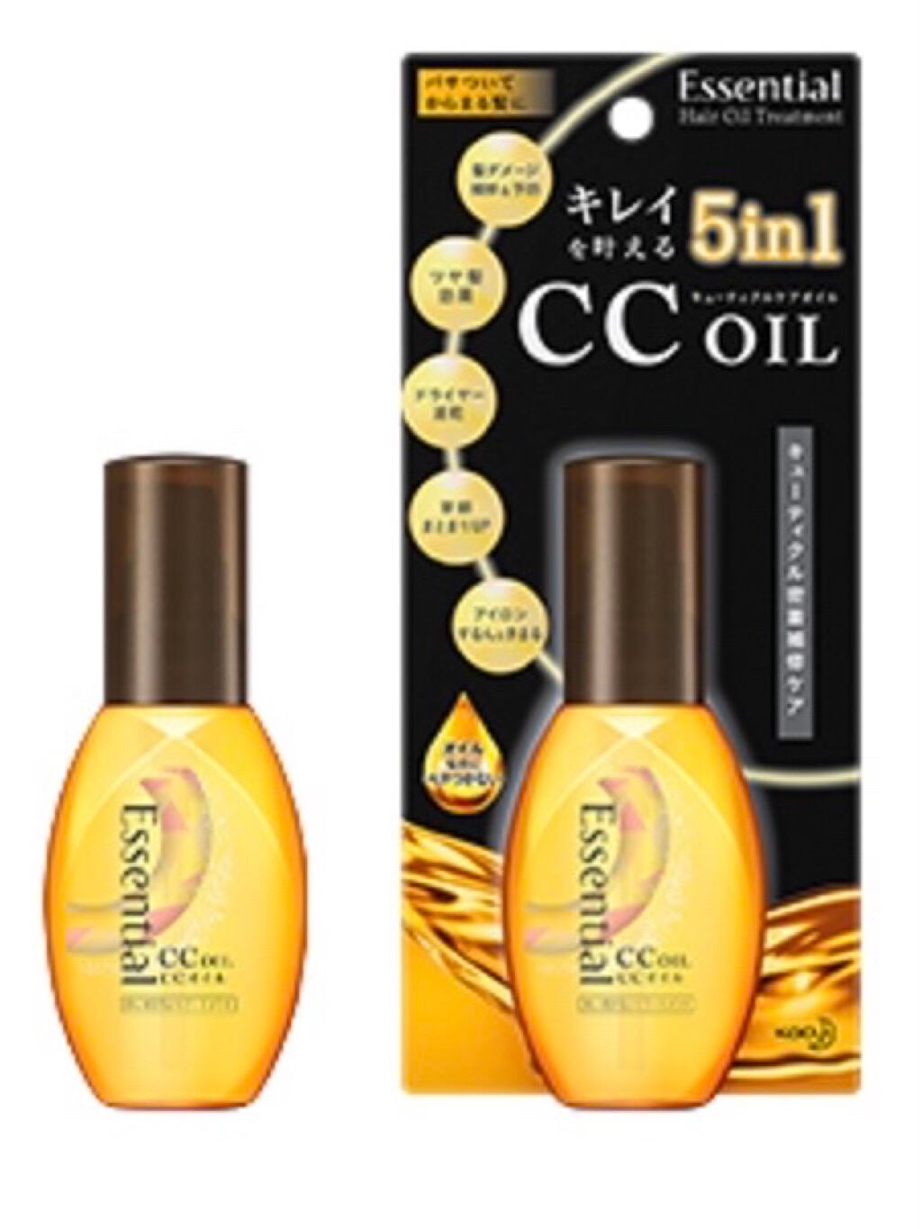 CCオイル/エッセンシャル/ヘアオイルを使ったクチコミ(1枚目)