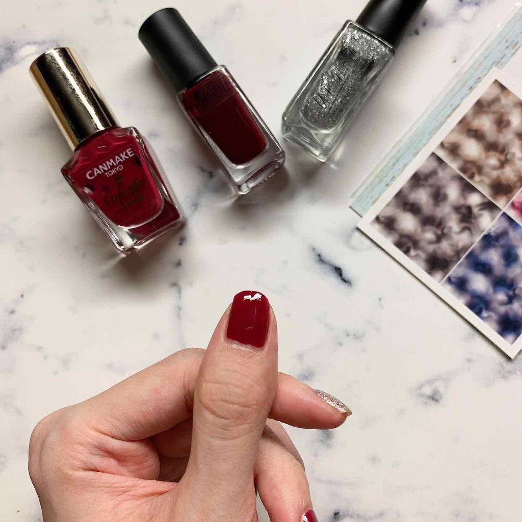 カラフルネイルズ/キャンメイク/マニキュアを使ったクチコミ(3枚目)