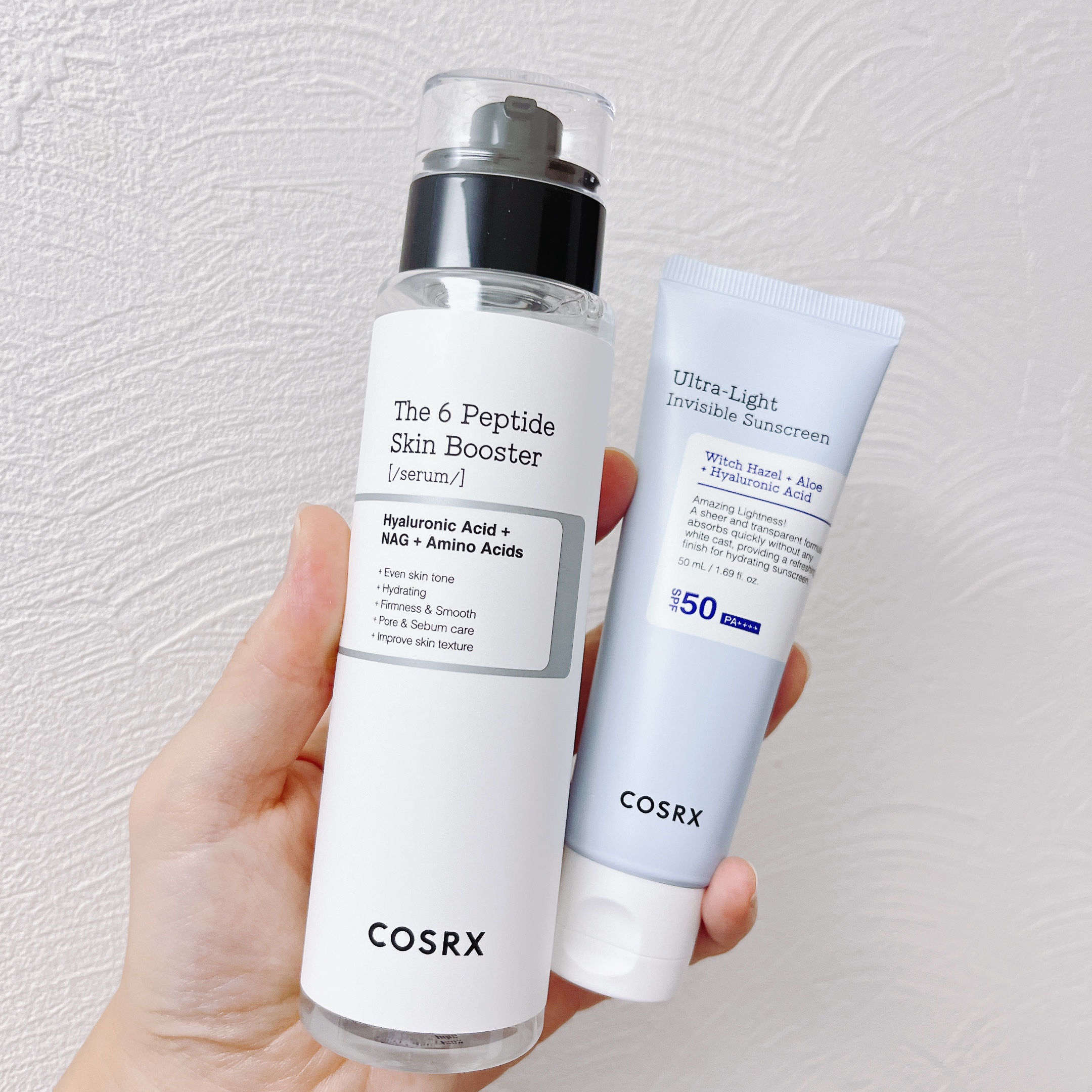 ウルトラライト透明UVクリーム/COSRX/日焼け止めクリームを使ったクチコミ（1枚目）