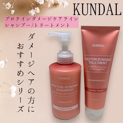 クンダル ダメージケア シャンプー/トリートメント/KUNDAL/市販シャンプーを使ったクチコミ(1枚目)