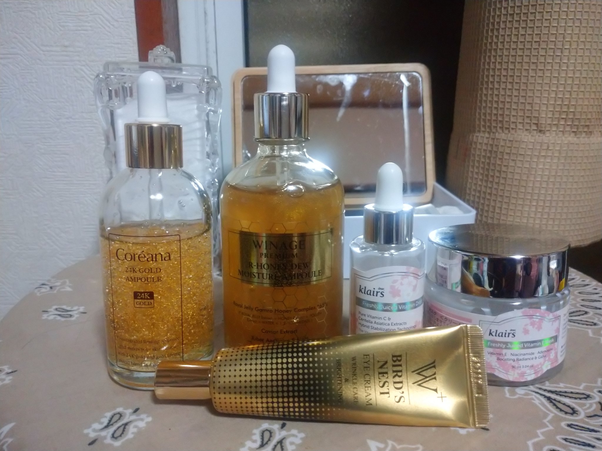 ウィネージ プレミアム アールハニー デュー モイスチャー アンプル/Coreana/美容液を使ったクチコミ（3枚目）
