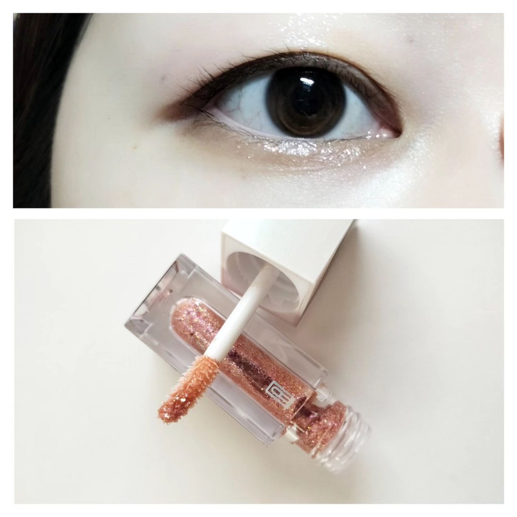 女神降臨 エディション グリッター リップティント アイシャドウセット/all my things/メイクアップキットを使ったクチコミ（2枚目）