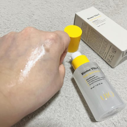 バイオームビタCダークスポットセラム/UIQ/美容液を使ったクチコミ(3枚目)