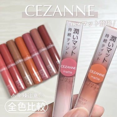 ウォータリーティントリップ/CEZANNE/口紅を使ったクチコミ（1枚目）