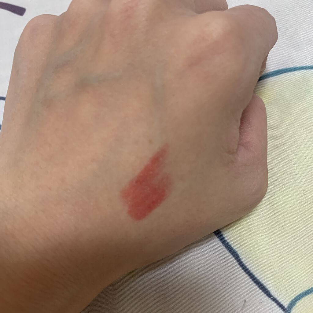 ラスティンググロスリップ/CEZANNE/口紅を使ったクチコミ（2枚目）