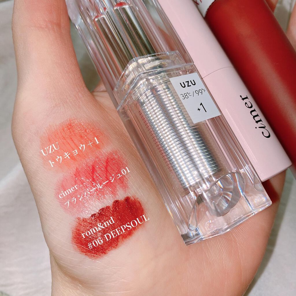 ゼロベルベットティント/rom&nd/リップティントを使ったクチコミ（2枚目）