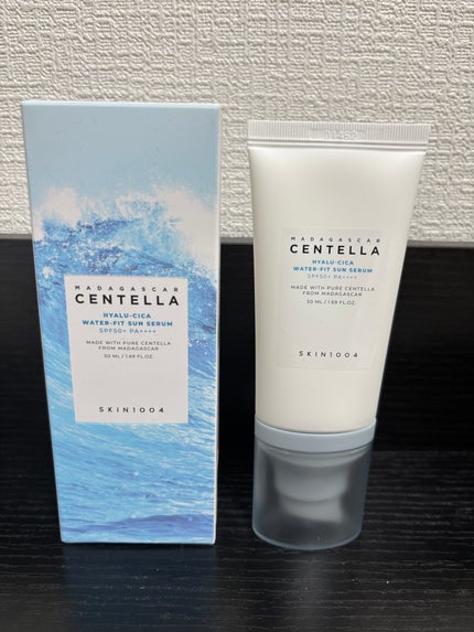 ヒアルーシカ ウォーターフィット サンセラム/SKIN1004/日焼け止めローションを使ったクチコミ(1枚目)