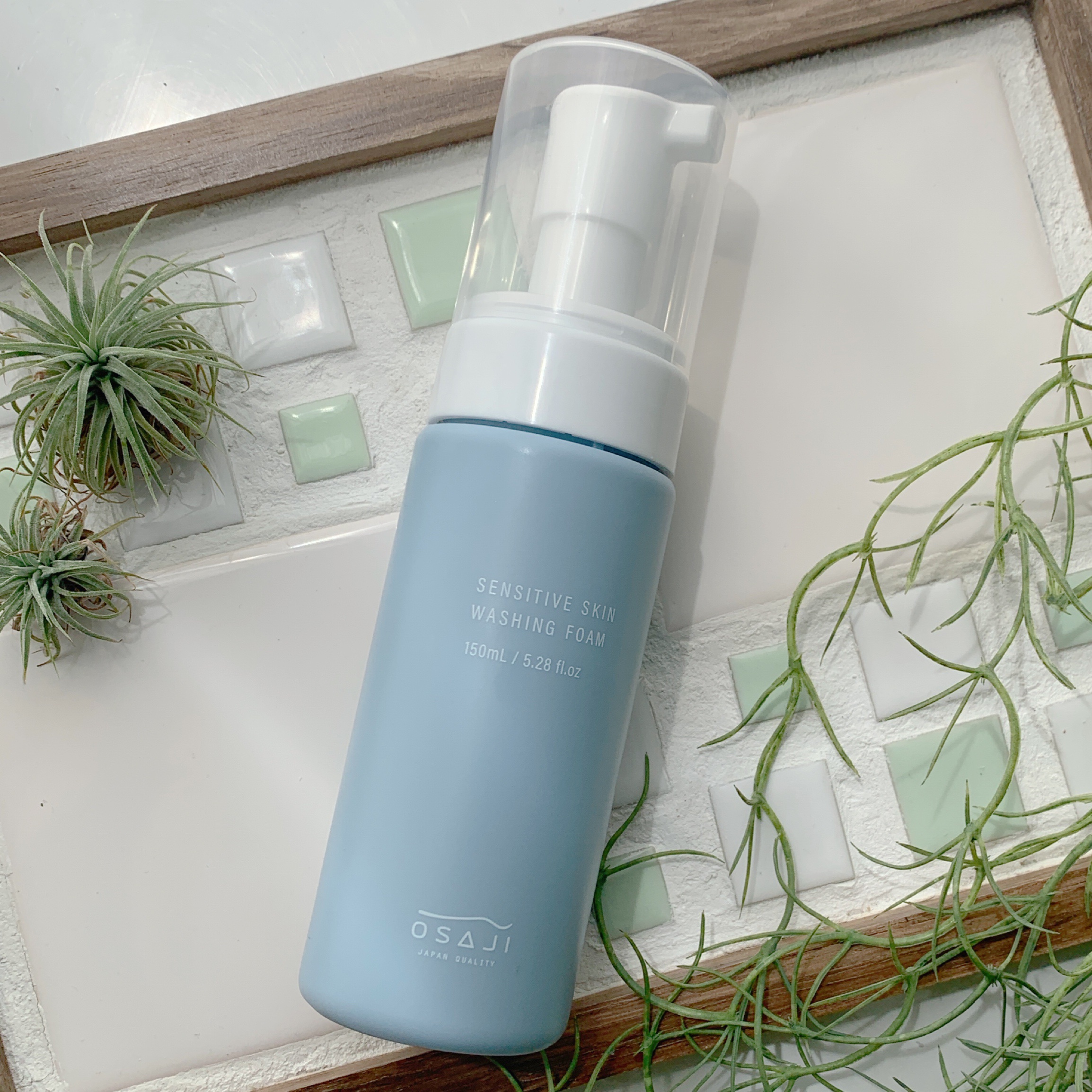センシティブ スキン ウォッシングフォーム/OSAJI/泡洗顔を使ったクチコミ（1枚目）