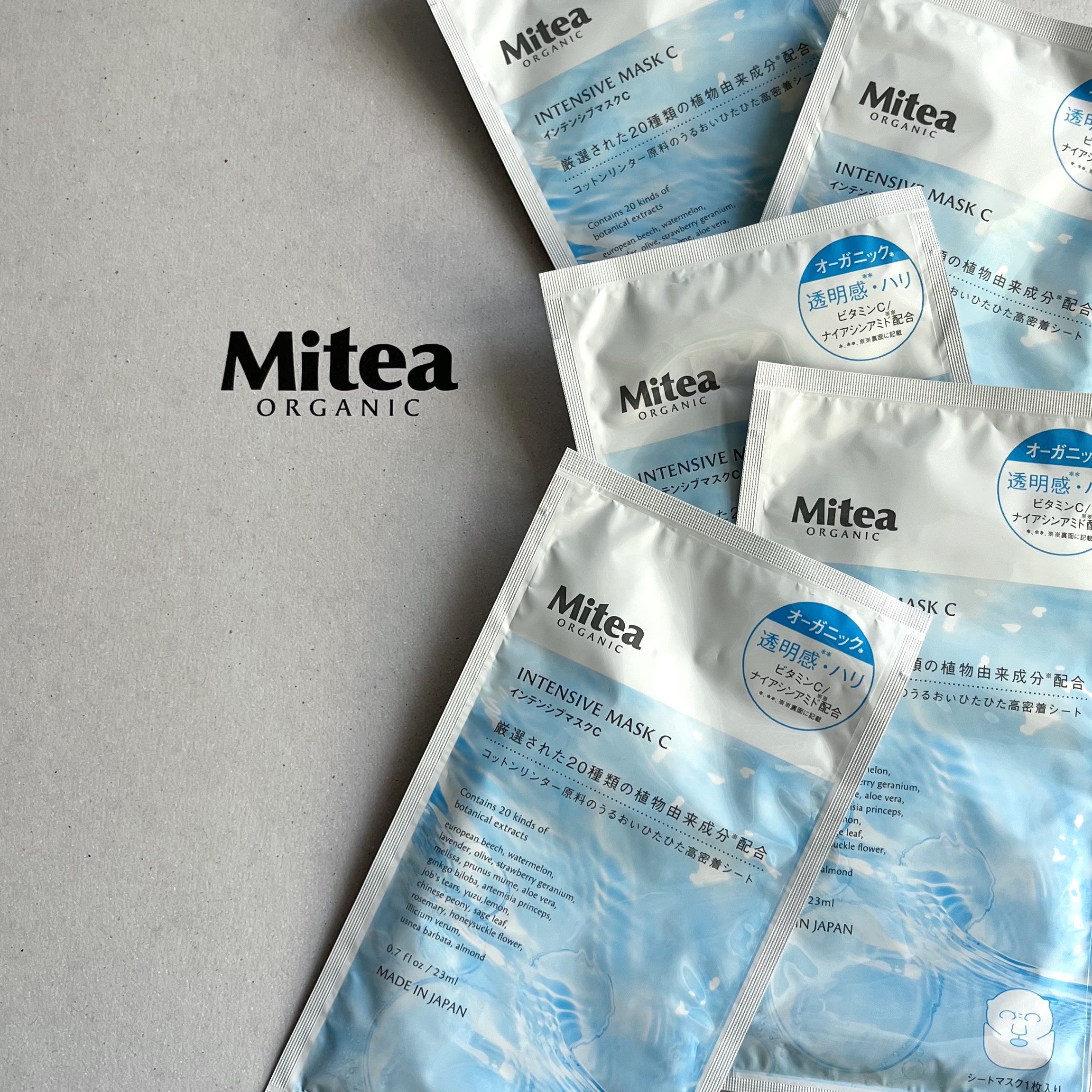 インテンシブマスクC 23ml　/ミティア オーガニック/シートマスク・パックを使ったクチコミ（1枚目）