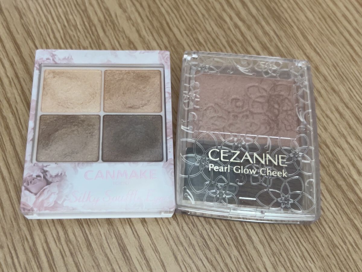 パールグロウチーク/CEZANNE/パウダーチークを使ったクチコミ（1枚目）