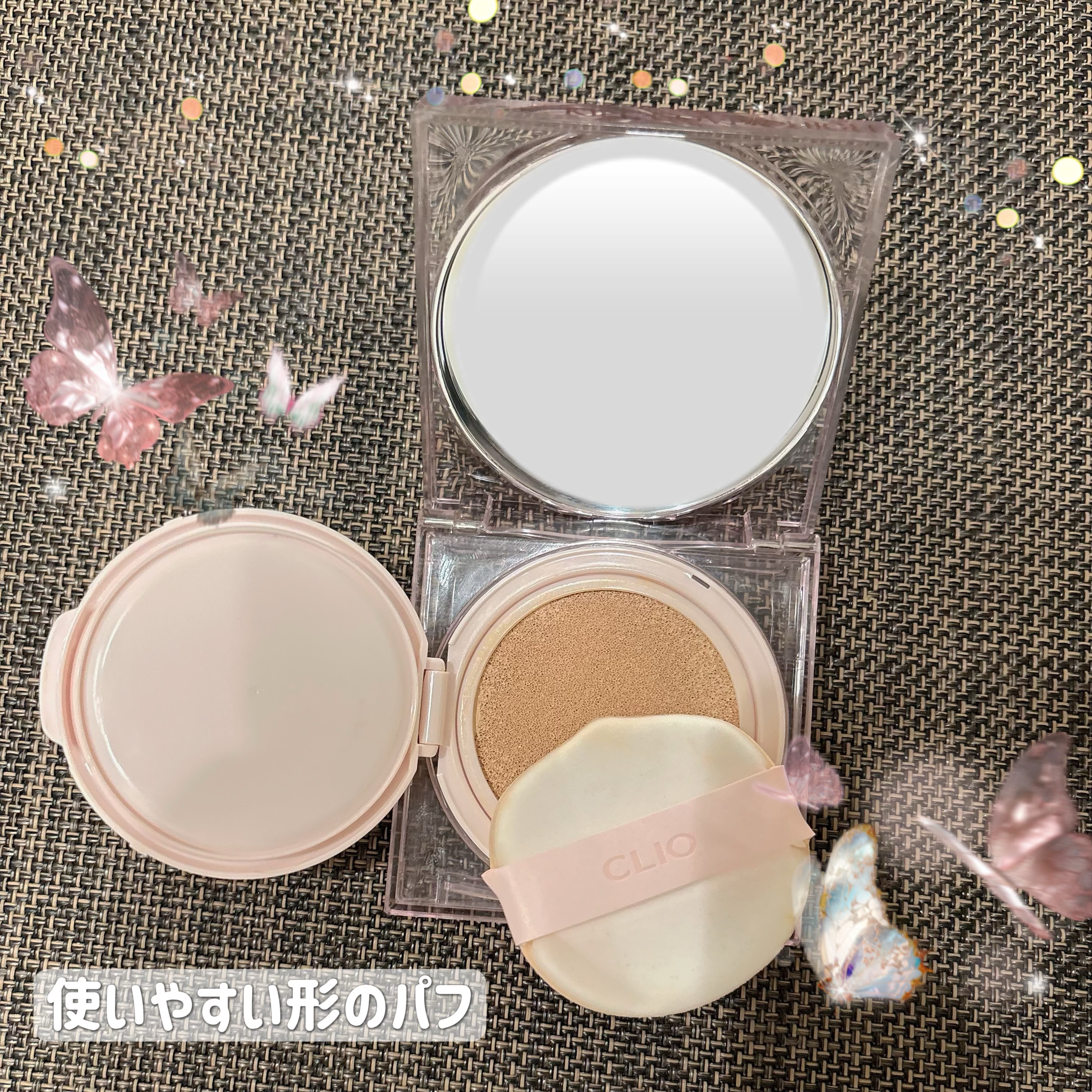 キル カバー ハイ グロウ クッション/CLIO/クッションファンデーションを使ったクチコミ（2枚目）