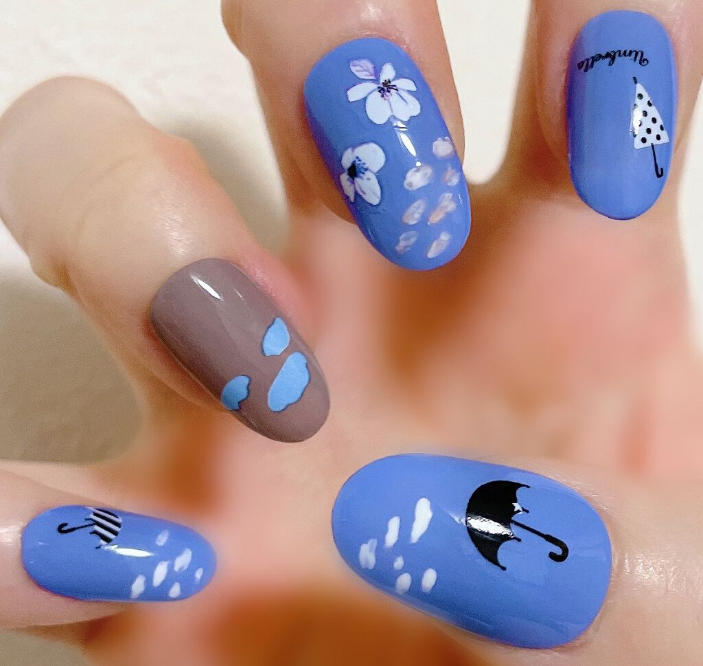 ネイルチップオーバルタイプ/DAISO/ネイルチップ・パーツを使ったクチコミ（2枚目）