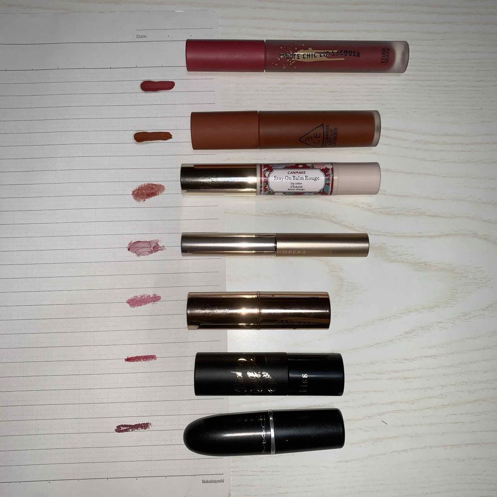 マットシックリップラッカー/ETUDE/口紅を使ったクチコミ（2枚目）