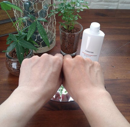 ボディファンデーション ホワイト/COSCOS/ボディミルクを使ったクチコミ(3枚目)