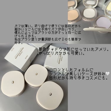 BACKED POWDER 005スノーホワイト/Ameli/プレストパウダーを使ったクチコミ（2枚目）