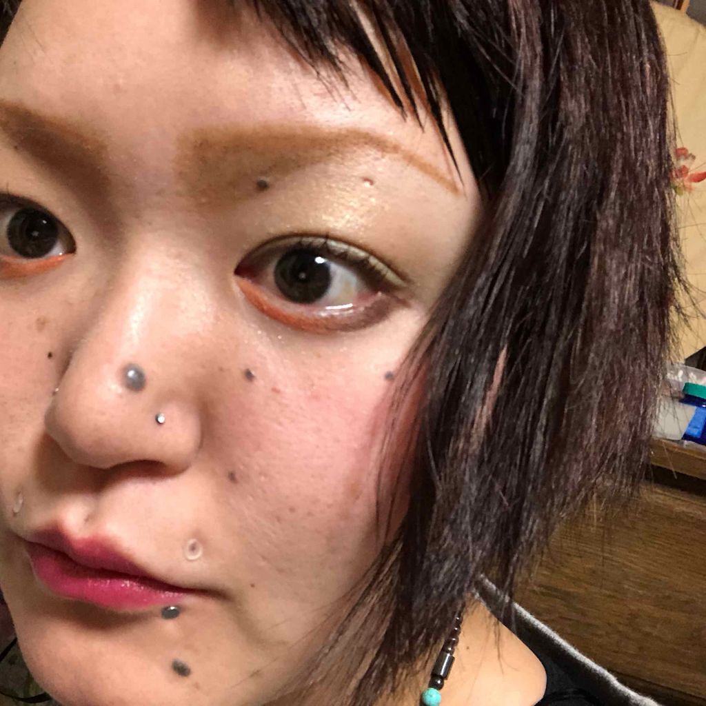 フレームインパクトアイズ/テスティモ/単色アイシャドウを使ったクチコミ(2枚目)