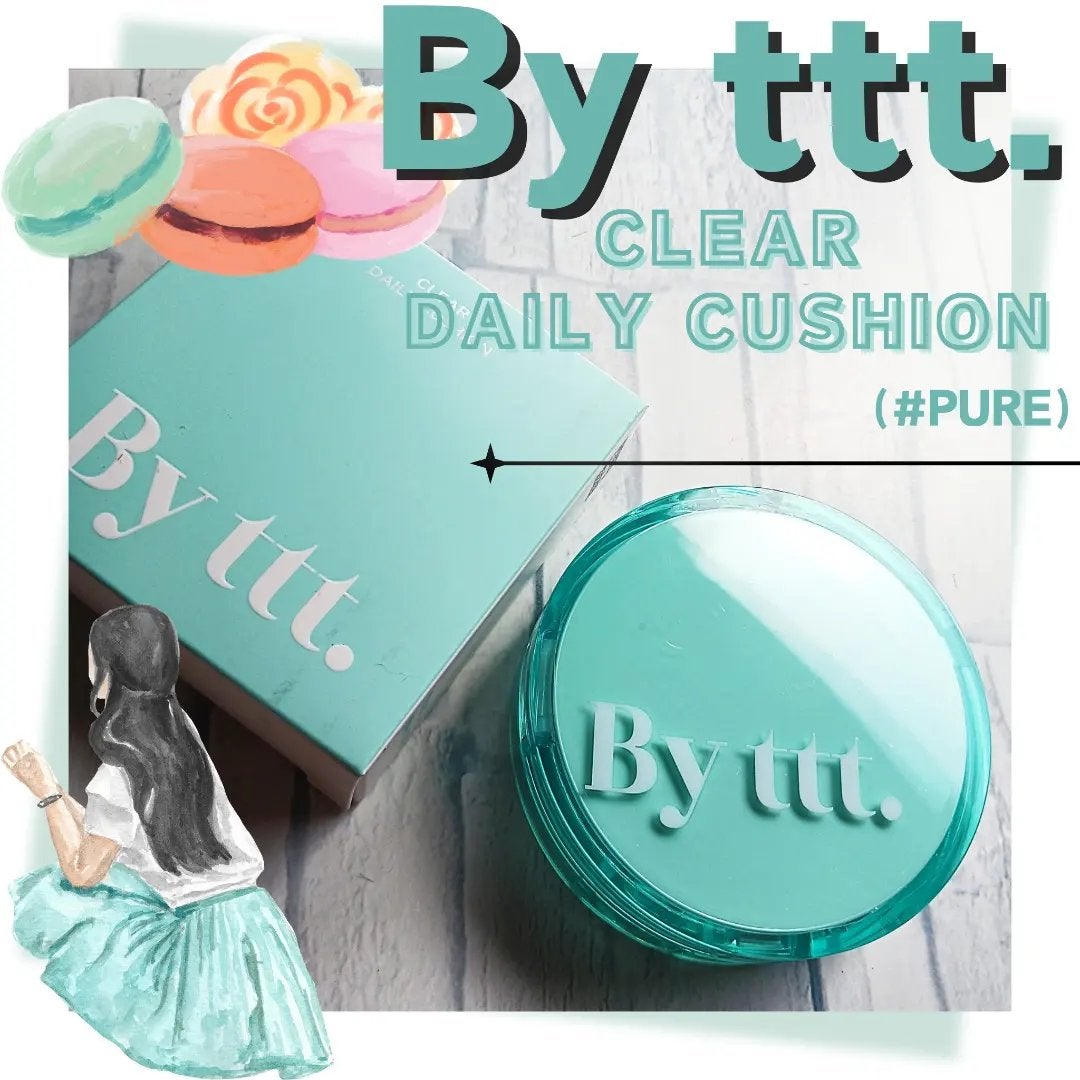 クリアデイリークッション/By ttt./クッションファンデーションを使ったクチコミ(1枚目)