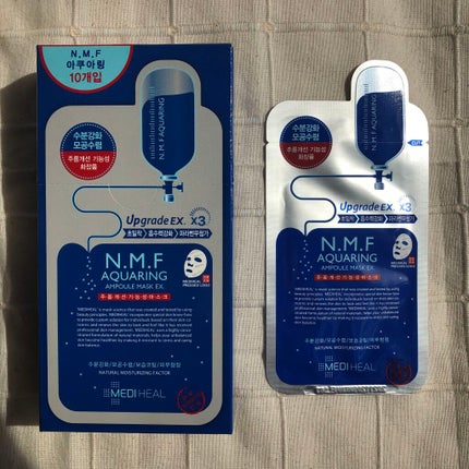 N.M.FアクアアンプルマスクJEX/MEDIHEAL/シートマスク・パックを使ったクチコミ(2枚目)