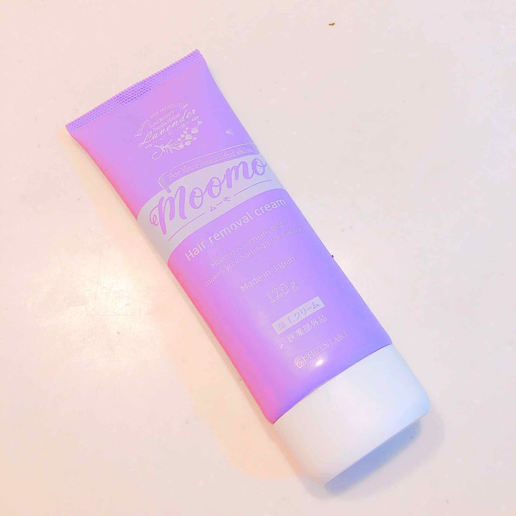 脱毛クリーム MOOMO/自然化粧品研究所/除毛クリームを使ったクチコミ(1枚目)