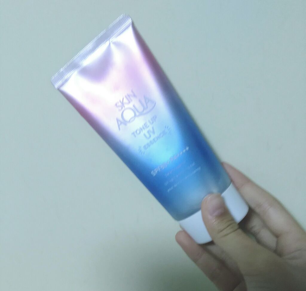 スキンアクア トーンアップUVエッセンス/スキンアクア/日焼け止めクリームを使ったクチコミ(1枚目)